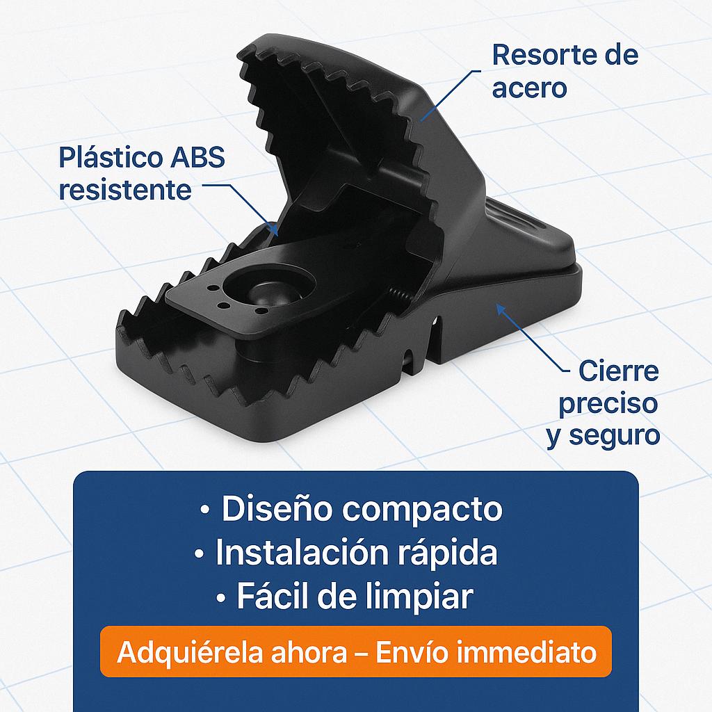 KIT CHAO RATAS™️- La solucion definitiva contra los roedores.